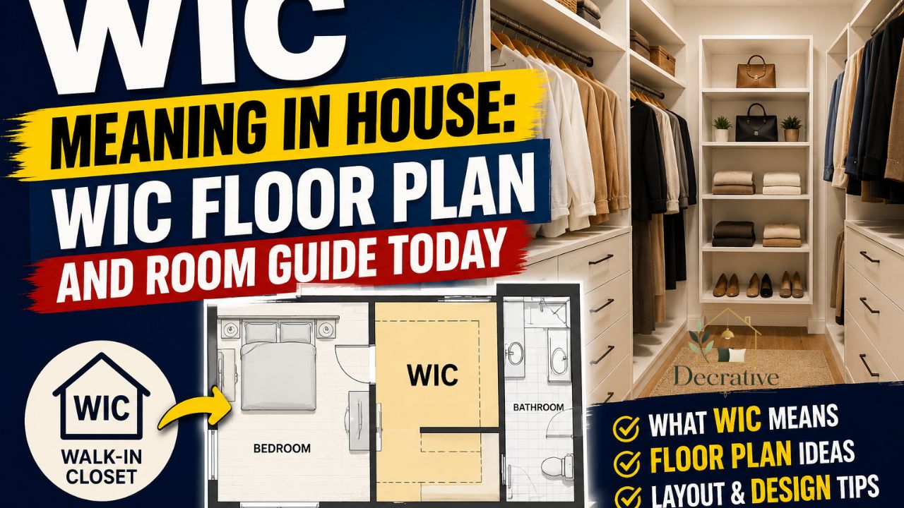 Wic Meaning in House: WIC Floor Plan and Room Guide Today