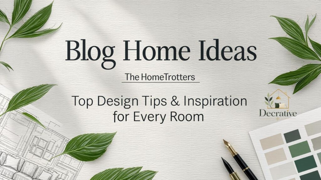 Blog Home Ideas TheHomeTrotters Top Design Tips & Inspiration for Every Room