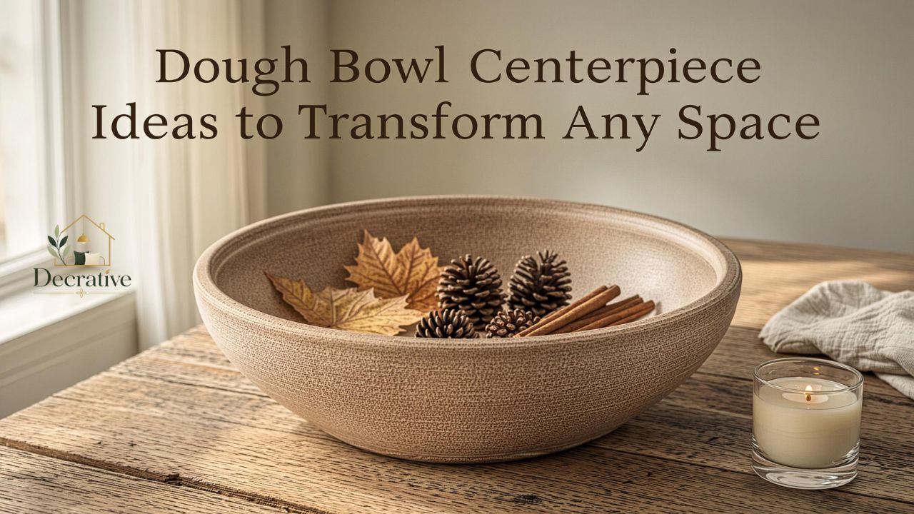 Dough Bowl Centerpiece Ideas to Transform Any Space