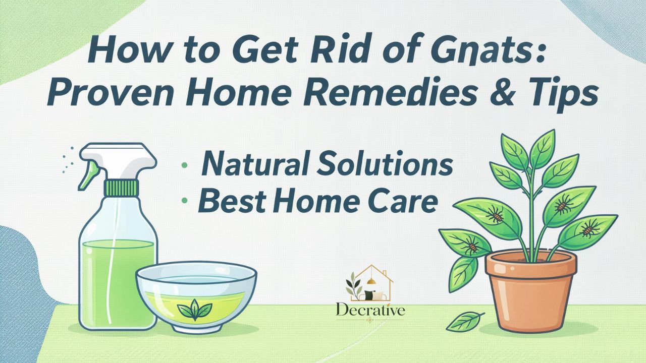 How to Get Rid of Gnats Proven Home Remedies & Tips