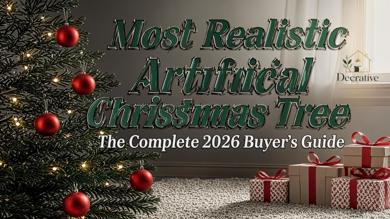 Most Realistic Artificial Christmas Tree The Complete 2026 Buyer's Guide