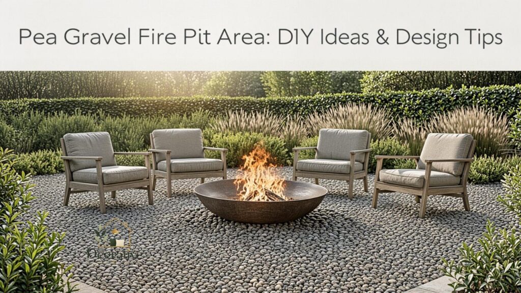 Pea Gravel Fire Pit Area The Ultimate Guide to DIY Ideas, Design & Low-Cost Landscaping