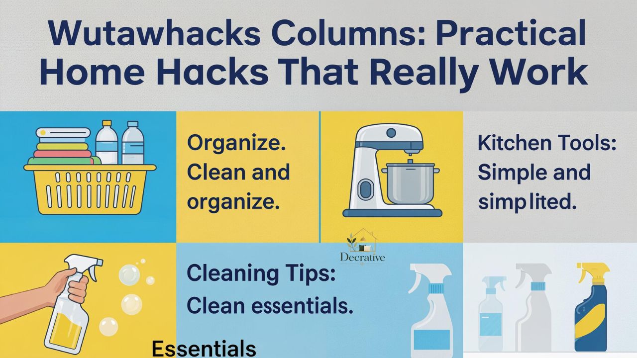 Wutawhacks Columns Practical Home Hacks That Really Work